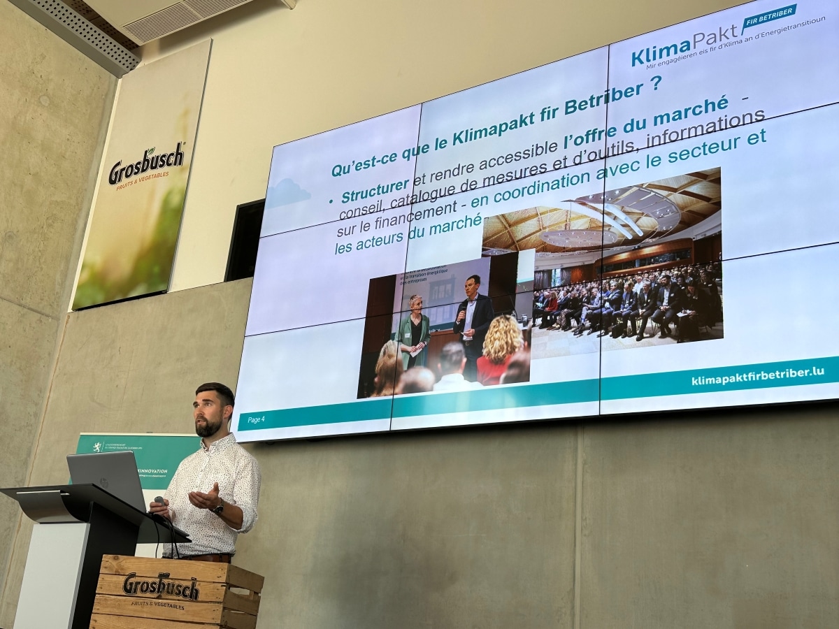 Launch of the Klimapakt fir Betriber Roadshow