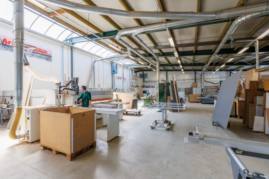 Halls de production