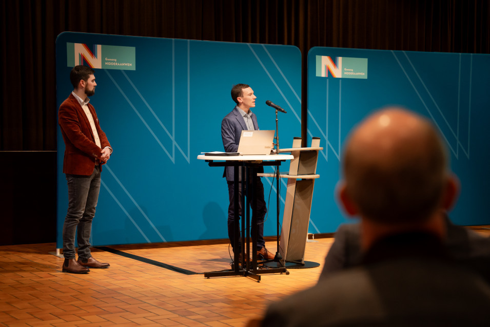 Reception with the business companies of Niederanven and Schuttrange