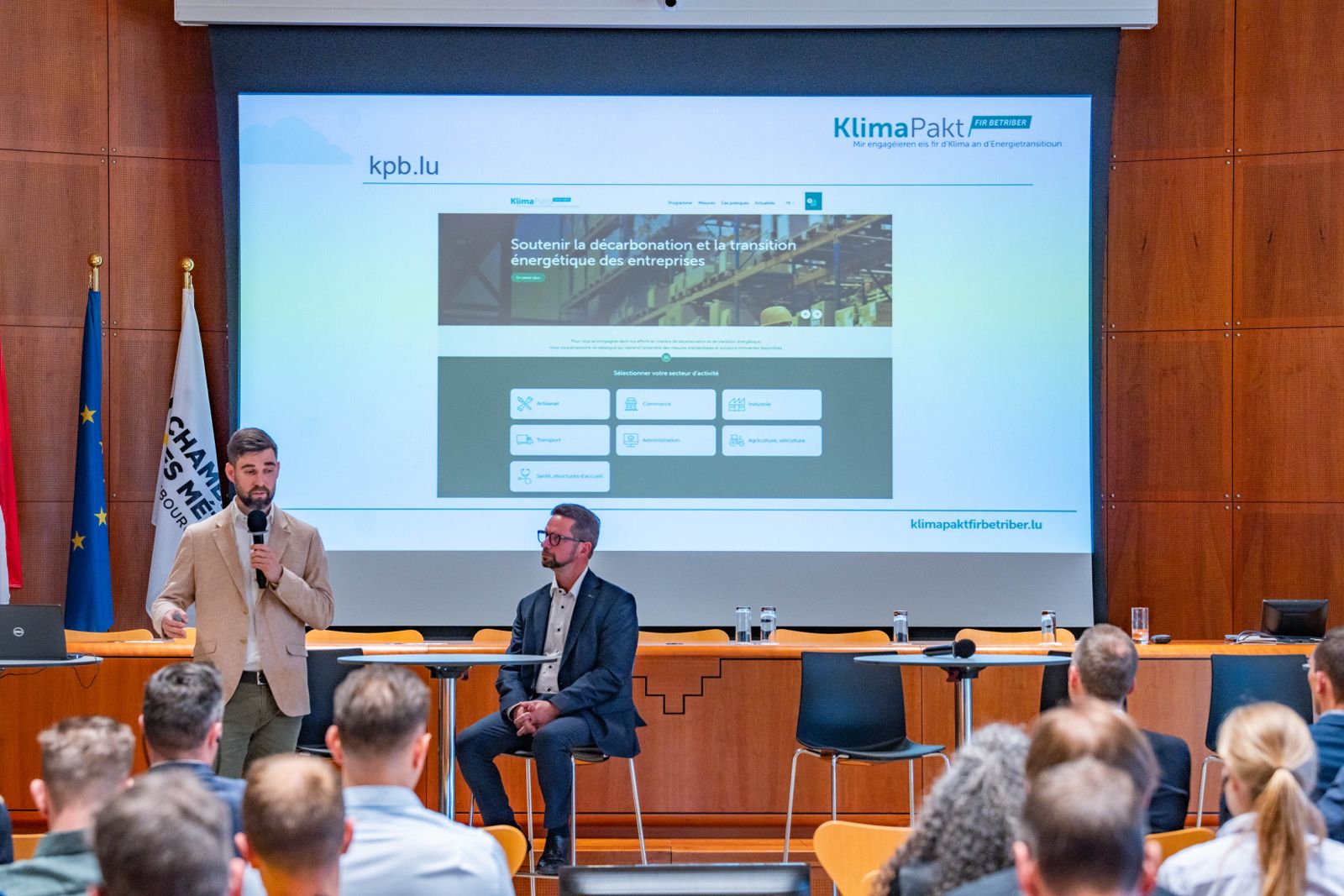 Klimapakt fir Betriber Day: Luxembourg companies mobilised for energy transition and decarbonisation